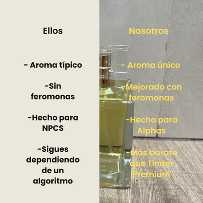 Alpha Attraction: Perfume Mejorado con Feromonas